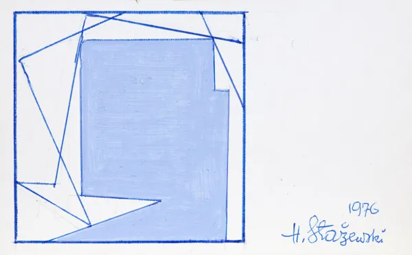 Henryk Stażewski, BEZ TYTUŁU, 1976