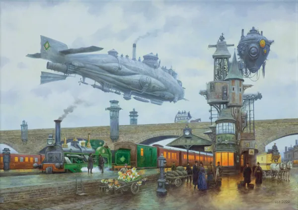 Vadim Voitekhovitch, ARRIVAL OF THE TRAIN, 2020