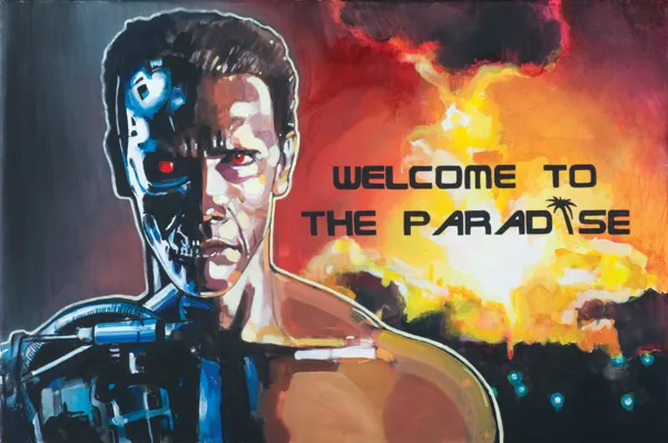 The Krasnals -Krasnal Bansky, WELCOME TO THE PARADISE, 2008