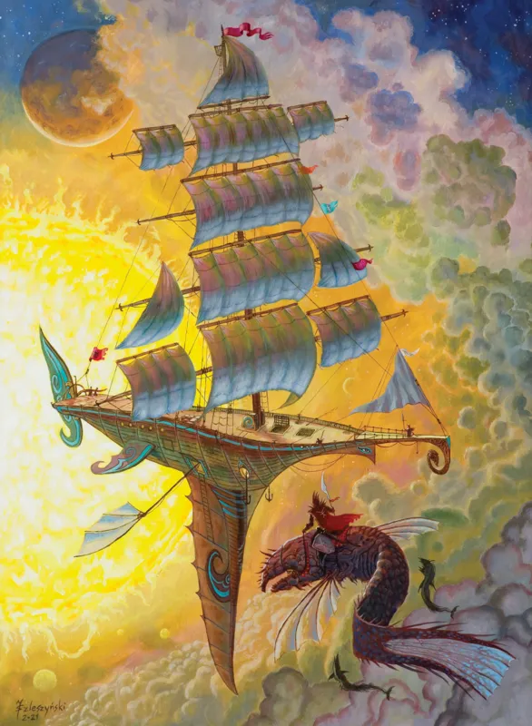 Jacek Szleszyński, STRAŻNIK SŁOŃCA, 2021