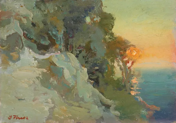 Iwan Trusz, PEJZAŻ Z KRYMU