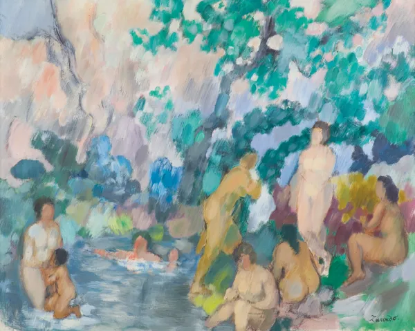 Jan Wacław Zawadowski, KĄPIĄCE SIĘ