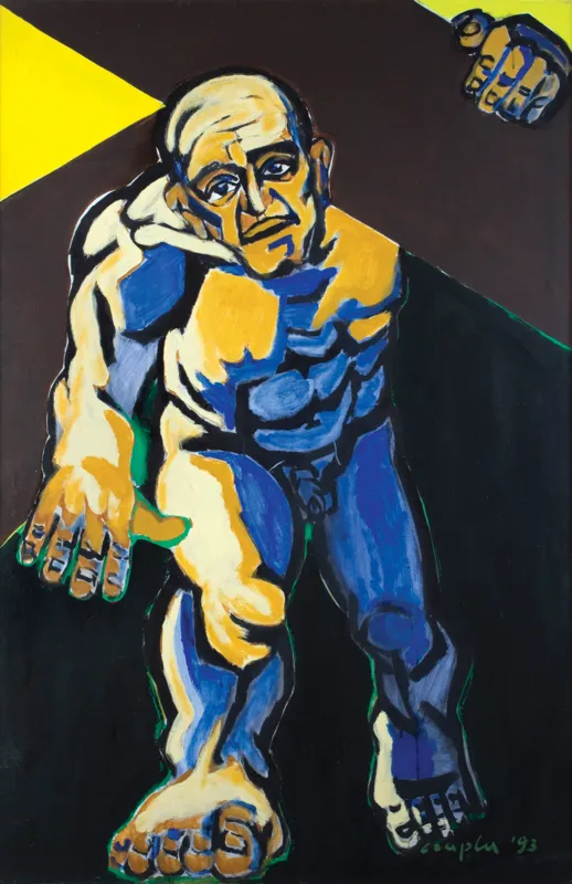 Marian Czapla, CYRENEJCZYK, Z CYKLU „ECCE HOMO“, 1993