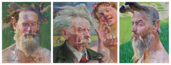 Jacek Malczewski, KONIK POLNY – TRYPTYK, 1903-1907