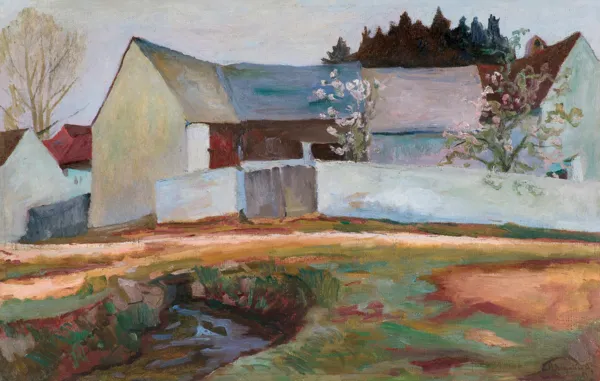 Henryk Szczygliński, POLSKA WIEŚ WIOSNĄ, 1912