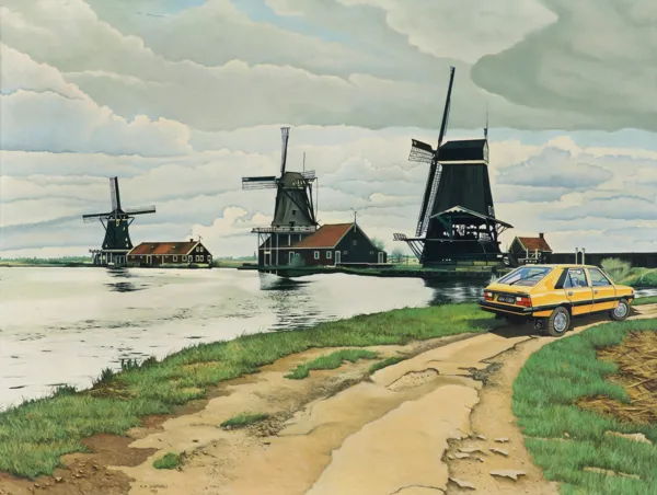 Andrzej Adam Sadowski, HOLANDIA – TRZY WIATRAKI, 1981