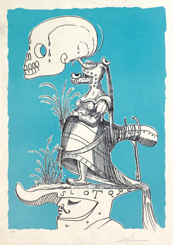 Salvador Dali, Z TEKI „ZABAWNE SNY PANTAGRUELA“, 1973