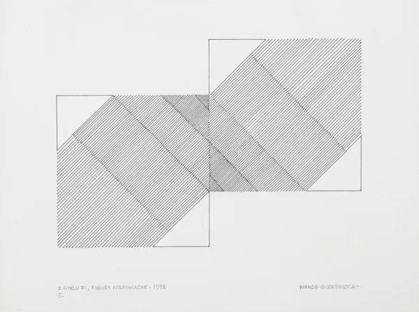 Wanda Gołkowska-Chwałczyk, Z cyklu Fi, Figury niepoważne 5,1998