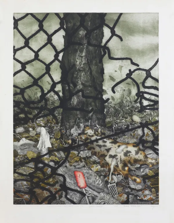 Andrzej Bielawski, Czerwony lizak, chusteczka itd., 1975