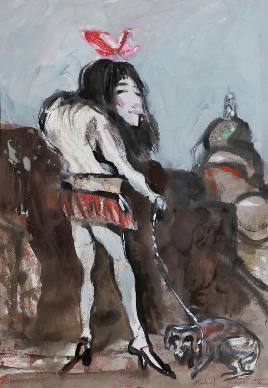 Stanisław Frenkiel, W Neapolu, 1976