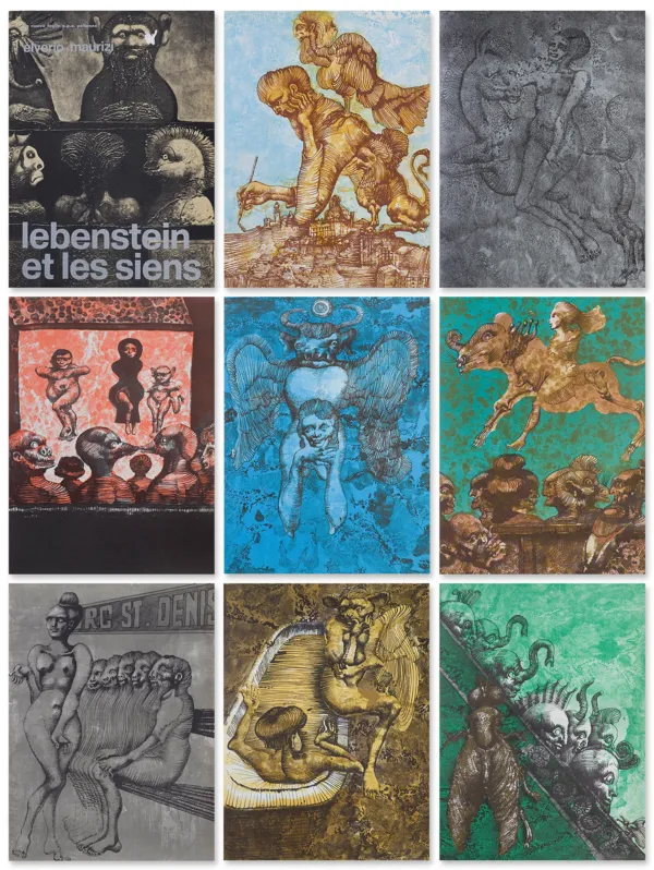 Jan Lebenstein, LEBENSTEIN ET LES SIENS, 1972