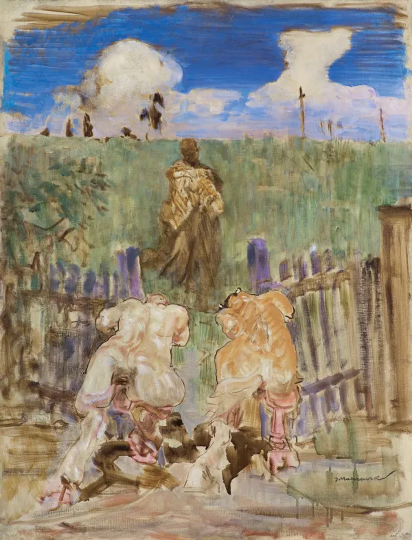 Jacek Malczewski, POWRÓT DO DOMU, ok. 1910