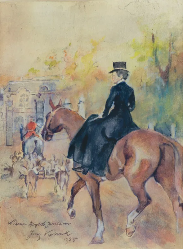 Jerzy Kossak, AMAZONKA, 1925