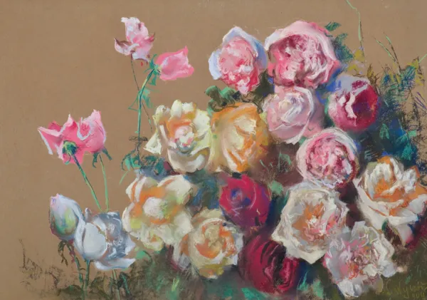 Leon Wyczółkowski, RÓŻE, 1909