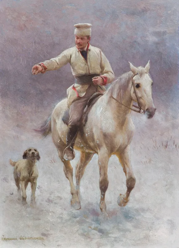 Zygmunt Ajdukiewicz, MYŚLIWY Z PSEM