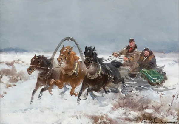 Czesław (I. Zygmuntowicz) Wasilewski, PĘDZĄCA TRÓJKA