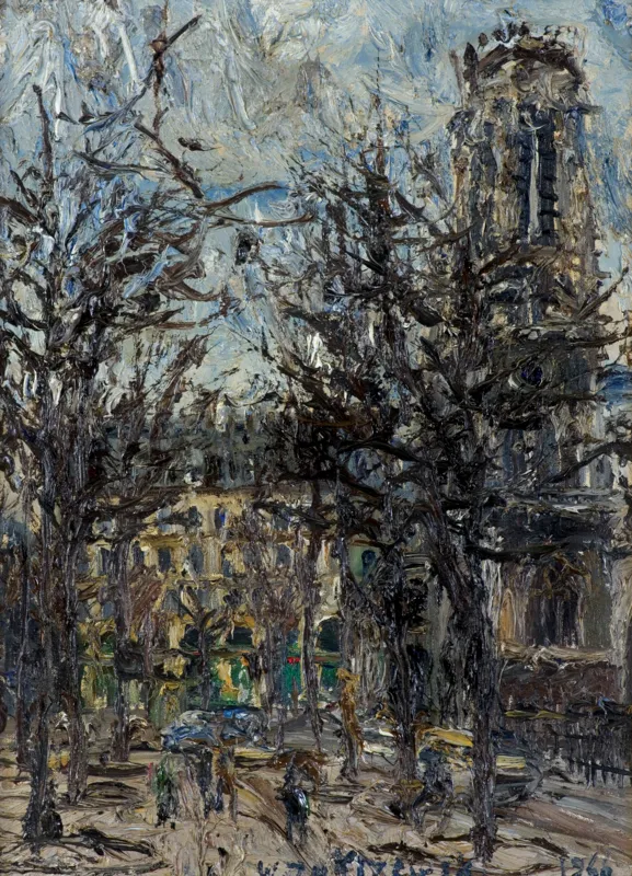 Włodzimierz Zakrzewski, PLACE DU LOUVRE, 1966