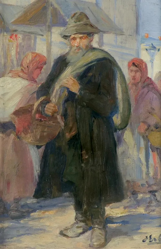 Erno Erb, HANDLARZ Z LWOWSKIEGO RYNKU