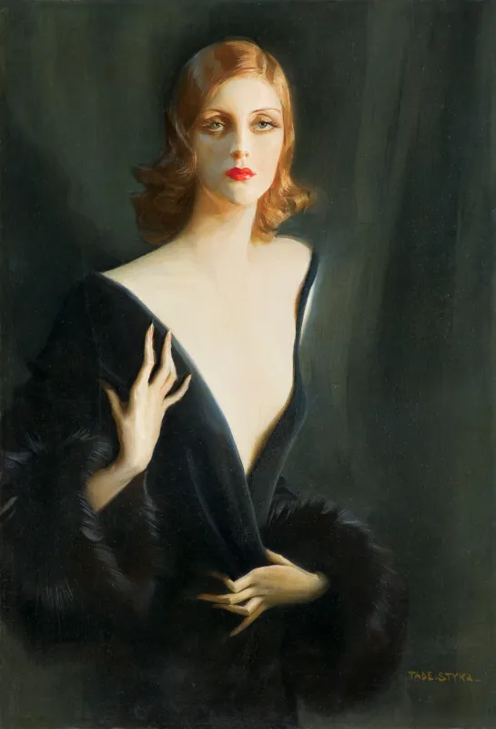 Tadeusz Styka, PORTRET JAYNE MANNERS, pocz. lat 30. XX w.
