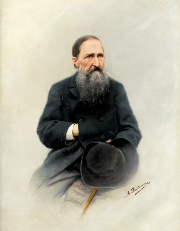 Mikołaj Dawidowicz, PORTRET JÓZEFA IGNACEGO KRASZEWSKIEGO, ok. 1884