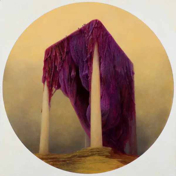 Zdzisław Beksiński, BEZ TYTUŁU, 1983