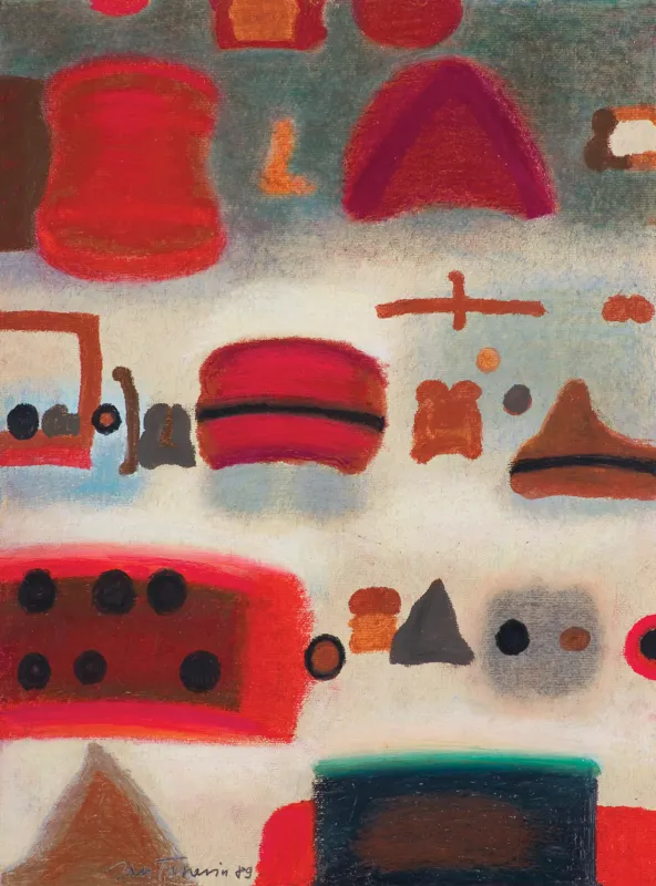 Jan Tarasin, PRZESUWA SIĘ, LATA, PŁYNIE, 1989