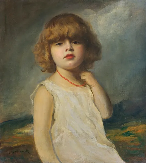 Bolesław Szańkowski, PORTRET CÓRKI HELENY, ok. 1914