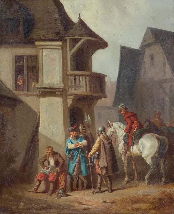 Henryk Pillati, POWRÓT LISOWCZYKÓW, 1868