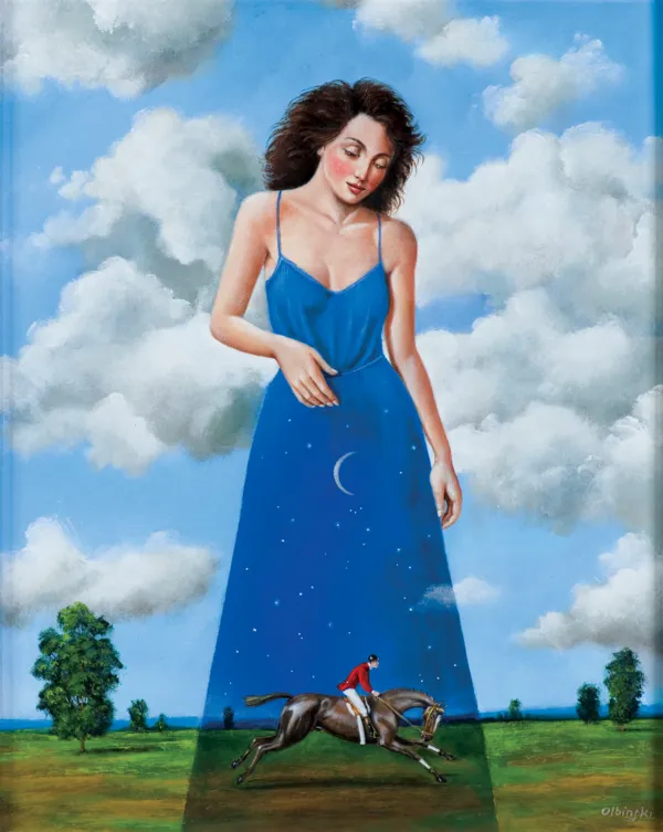 Rafał Olbiński, POD OSŁONĄ NOCY, 2019