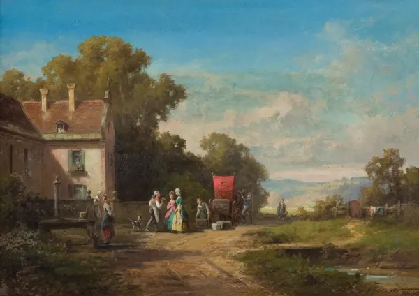 Wilhelm  Moralt, PRZYJAZD GOŚCI, 1927