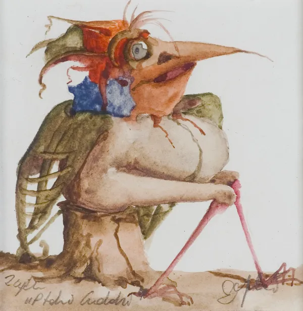 Stanisław Jerzy Suder, Z CYKLU PTAKI-CUDAKI, 1985