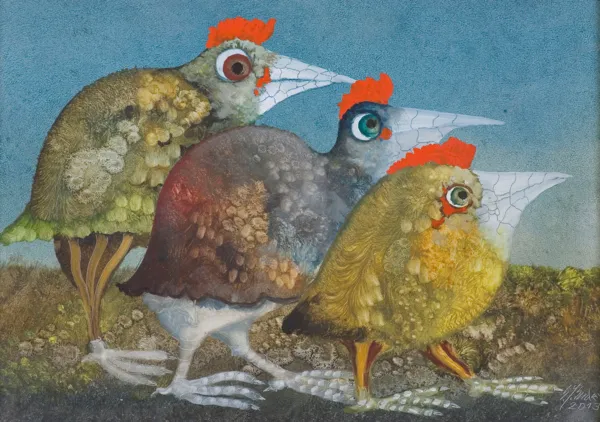 Stanisław Jerzy Suder, Z CYKLU PTAKI -CUDAKI, 2013