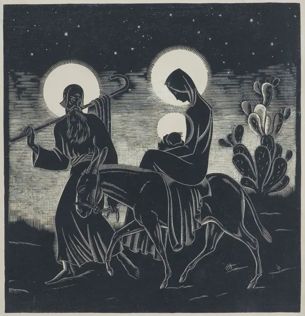 Stanisław Ostoja-Chrostowski, UCIECZKA DO EGIPTU II, 1929