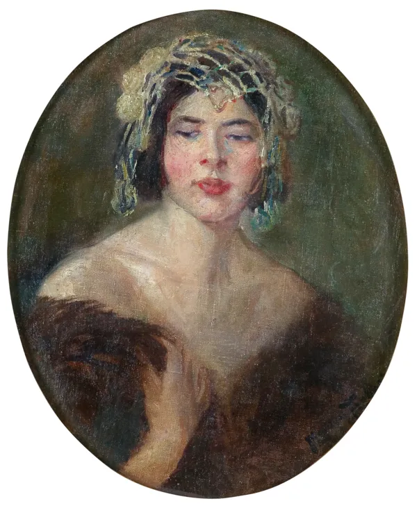 Maurycy Trębacz, PORTRET KOBIETY