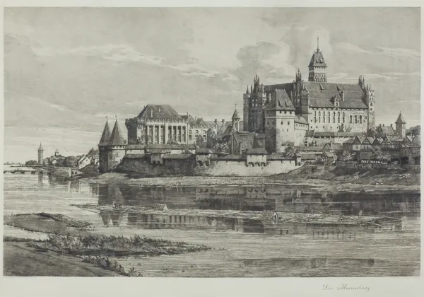 Hugo Ulbrich, ZAMEK W MALBORKU (DIE MARIENBURG)