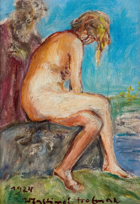 Vlastimil Hofman, BATSZEBA I KRÓL DAWID, 1924