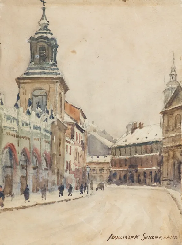 Franciszek Sunderland, WARSZAWA, UL. FRETA, przed 1939