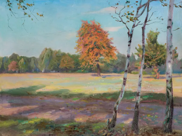 Teodor Ziomek, PEJZAŻ JESIENNY, 1915