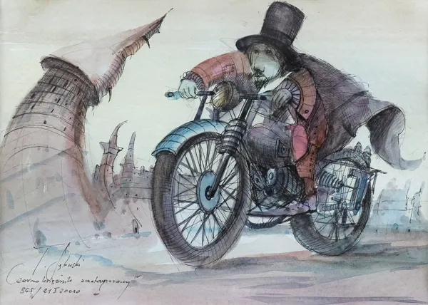 Tomasz Sętowski, CZARNOKSIĘŻNIK ZMOTORYZOWANY, 2010