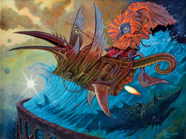 Jacek Szleszyński, NA KRAWĘDZI ŚWIATA, 2021