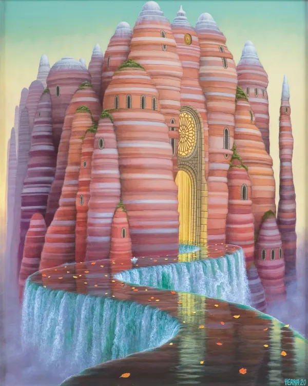 Jacek Yerka, PASIASTA KATEDRA, 2020