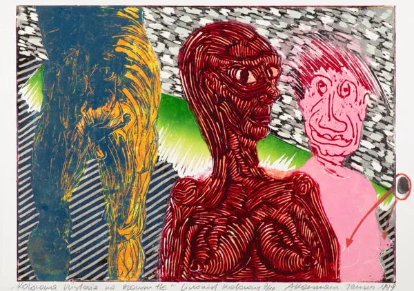 Janusz Akermann, Kolorowa historia na szarym tle, 1989