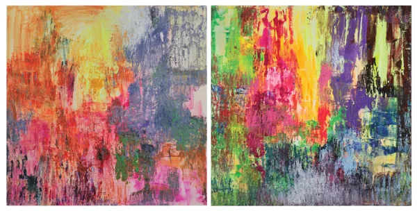 Gossia Zielaskowska, PARADISE, 2019 (DYPTYK)