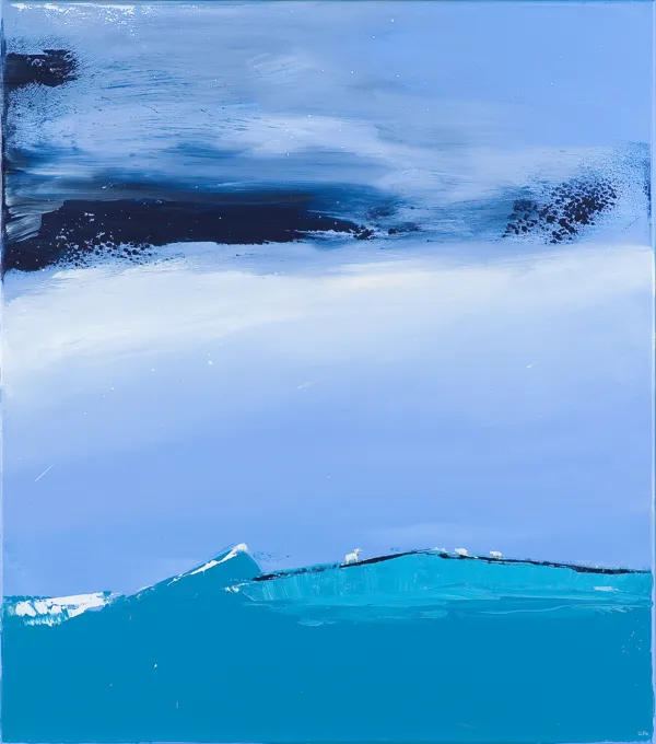 Andrzej Cybura, Turkusowa polana, 2021