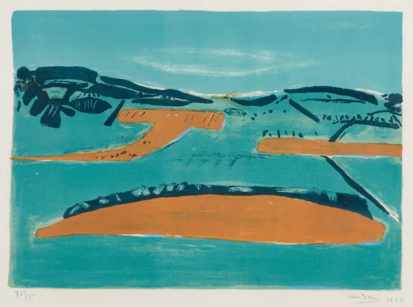 Henryk Hayden, PEJZAŻ ZIELONY, 1968