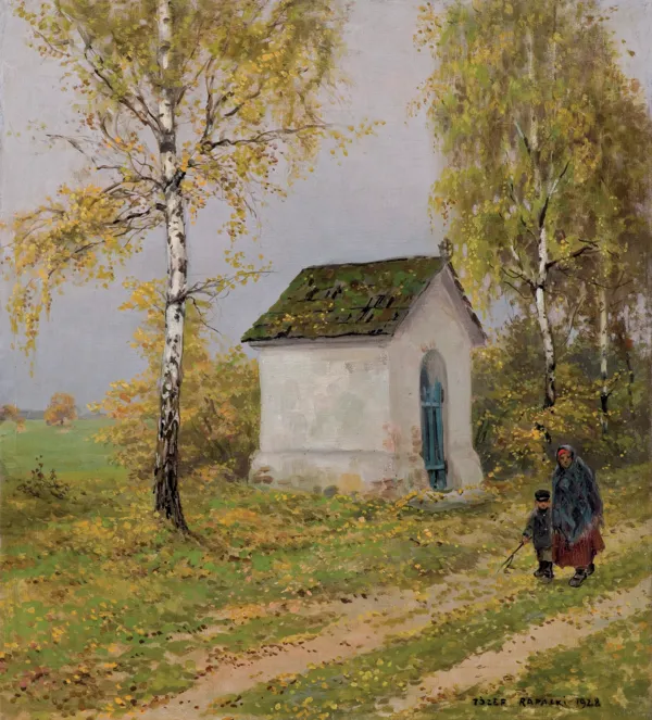 Józef Rapacki, PRZY LEŚNEJ KAPLICZCE, 1928