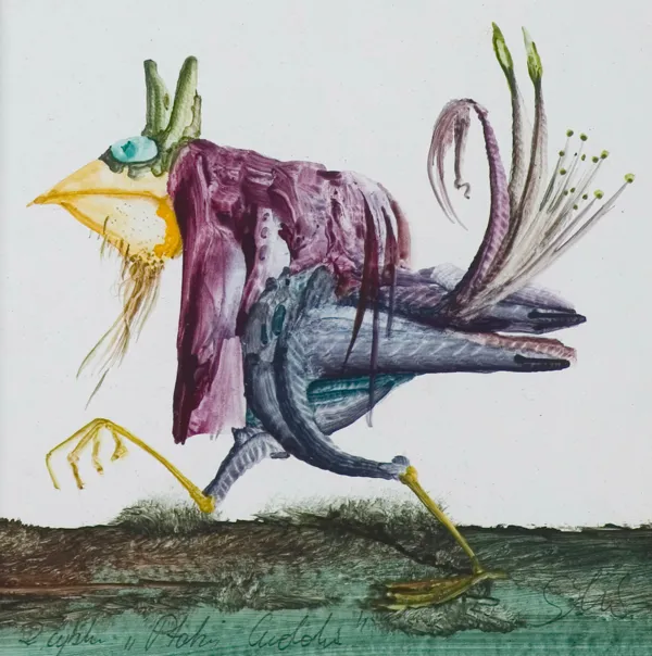 Stanisław Jerzy Suder, Z cyklu „Ptaki Cudaki”, 1985