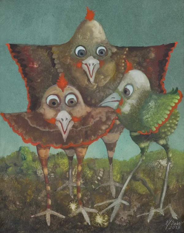 Stanisław Jerzy Suder, Z cyklu „Ptaki Cudaki”, 2013