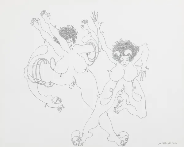 Jan Dobkowski, RYSUNEK, 1992