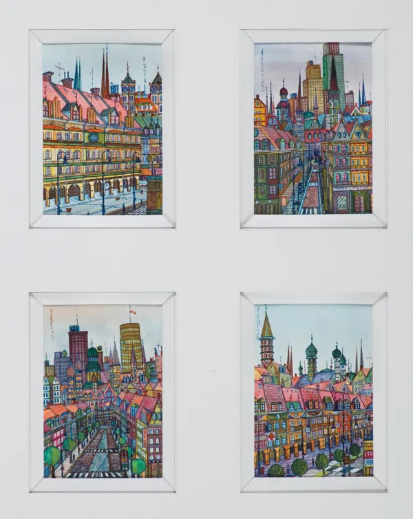Zygmunt Warczygłowa, Cztery widoki miast